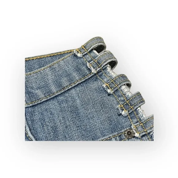 new LF Carmar ☆彡Cullen Open Ladder Side Denim Shorts ☆彡 Washed Denim ☆彡 28 - Picture 5 of 16
